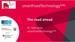 The road ahead smart FoodTechnologyOWL - Dr. Nele Jantz - S3FOOD