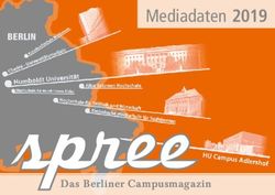Mediadaten 2019 BERLIN - SD Media Services
