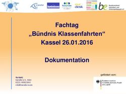 Fachtag "B&uuml;ndnis Klassenfahrten" Kassel 26.01.2016 Dokumentation - gef&ouml;rdert vom: BundesForum Kinder- und Jugendreisen e.V.