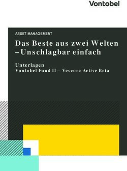 Das Beste aus zwei Welten -Unschlagbar einfach - Unterlagen Vontobel Fund II - Vescore Active Beta