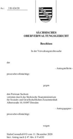 S&Auml;CHSISCHES OBERVERWALTUNGSGERICHT - Beschluss - S&Auml;CHSISCHES ...