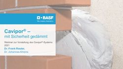 Cavipor - mit Sicherheit ged&auml;mmt Webinar zur Vorstellung des Cavipor-Systems 2021 - BASF