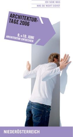 NIEDER&Ouml;STERREICH - Architekturtage