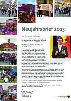 Neujahrsbrief 2023 - Stadt Gerlingen