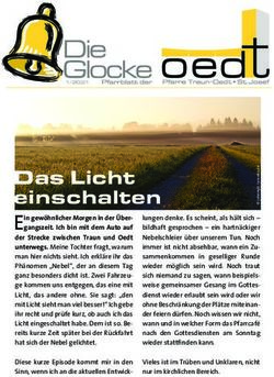Das Licht einschalten - Ein gewöhnlicher Morgen in der Über-Pfarre Traun-Oedt St. Josef