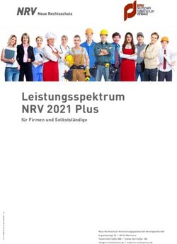 Leistungsspektrum NRV 2021 Plus - für Firmen und Selbstständige