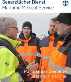 See&auml;rztlicher Dienst Maritime Medical Service - Partner der Seeleute Seafarers' Partner - Deutsche ...