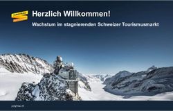Herzlich Willkommen! Wachstum im stagnierenden Schweizer Tourismusmarkt - jungfrau.ch - Swiss Agro Forum