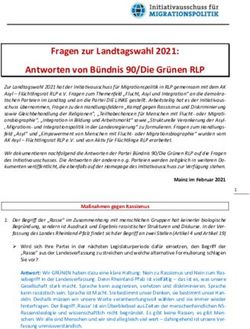 Fragen zur Landtagswahl 2021: Antworten von B&uuml;ndnis 90/Die Gr&uuml;nen RLP