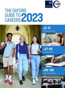2023 THE OXFORD GUIDE TO CAREERS