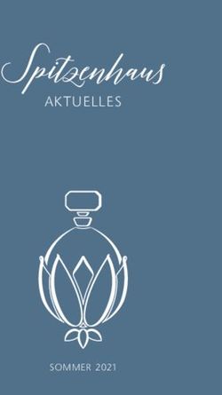 AKTUELLES - SOMMER 2021 - Spitzenhaus Parfumerie
