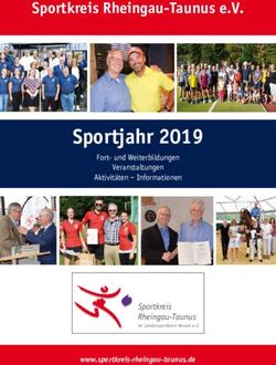 Sportjahr 2019 - Sportkreis Rheingau-Taunus e.V - Sportkreis Rheingau-Taunus