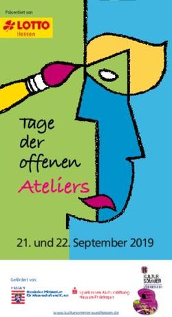 Ateliers Tage der offenen - und 22. September 2019
