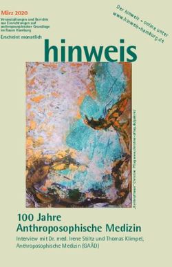 100 Jahre Anthroposophische Medizin - Interview mit Dr. med. Irene Stiltz und Thomas Klimpel, Anthroposophische Medizin (GA&Auml;D) - hinweis