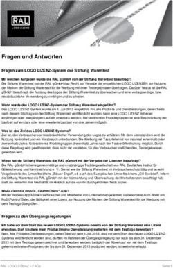 Fragen und Antworten - RAL Logolizenz