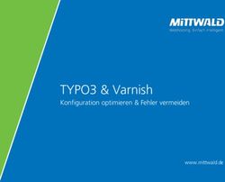 TYPO3 & Varnish Konfiguration optimieren & Fehler vermeiden - www.mittwald.de - Oliver Thiele