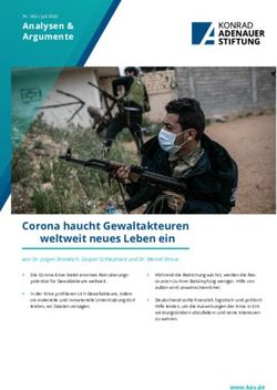 Corona haucht Gewaltakteuren weltweit neues Leben ein