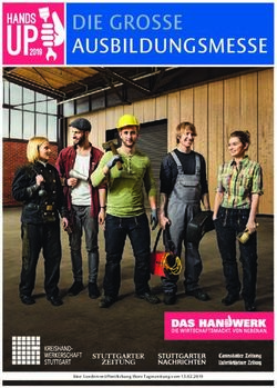 DIE GROSSE AUSBILDUNGSMESSE - Kreishandwerkerschaft Stuttgart