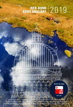 KURZ ERKLÄRT 2019 - Auch als App CH info - Bundespublikationen