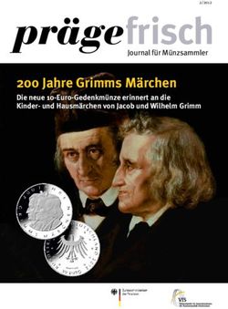 Pr&auml;gefrisch 200 Jahre Grimms M&auml;rchen - Die neue 10-Euro-Gedenkm&uuml;nze erinnert an die Kinder- und Hausm&auml;rchen von Jacob und Wilhelm Grimm ...