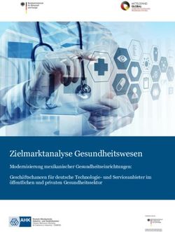 Zielmarktanalyse Gesundheitswesen - Modernisierung mexikanischer Gesundheitseinrichtungen: Geschäftschancen für deutsche Technologie- und ...
