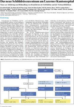 Das neue Schilddr&uuml;senzentrum am Luzerner Kantonsspital