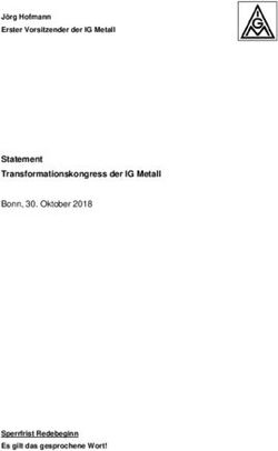 Statement Transformationskongress der IG Metall - Jörg Hofmann Erster Vorsitzender der IG Metall