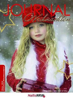 JOURNAL Weihnachten - Angebote / Adressen & Infos