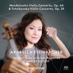 ARABELLA STEINBACHER Britten & Hindemith - VIOLIN CONCERTOS Rundfunk-Sinfonieorchester Berlin Vladimir Jurowski - Chandos Records