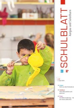 6/18 6. April 2018 10 Aargau News aus dem Verbandsrat - Edudoc CH