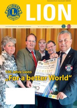 "For a better World" 100 Jahre Lions - Lions Clubs &Ouml;sterreich