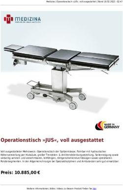 Operationstisch "JUS", voll ausgestattet - Medizina