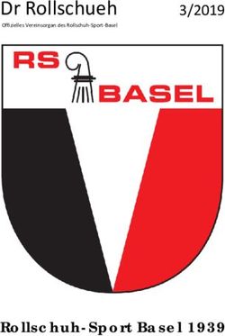 Dr Rollschueh 3/2019 - Rollschuh-Sport Basel 1939 - rsb.ch