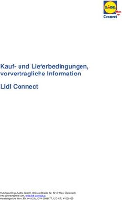 Kauf- und Lieferbedingungen, vorvertragliche Information Lidl Connect