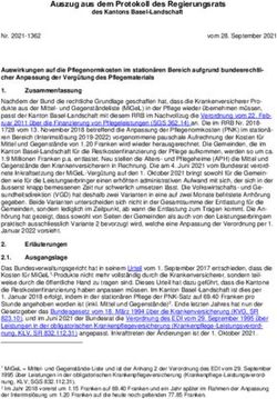 Auszug aus dem Protokoll des Regierungsrats - CURAVIVA Baselland ...