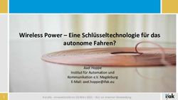 Wireless Power - Eine Schl&uuml;sseltechnologie f&uuml;r das autonome Fahren? - Axel Hoppe Institut f&uuml;r Automation und Kommunikation e.V. Magdeburg E-Mail: ...