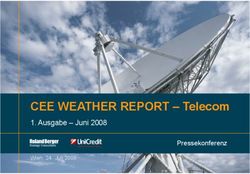 CEE WEATHER REPORT - Telecom - Ausgabe - Juni 2008 Pressekonferenz