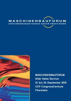 MASCHINENBAUFORUM After Sales Service 21. bis 24. September 2021 CCP CongressCentrum Pforzheim