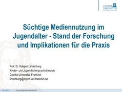 S&uuml;chtige Mediennutzung im Jugendalter - Stand der Forschung und Implikationen f&uuml;r die Praxis - Stand der Forschung und ...