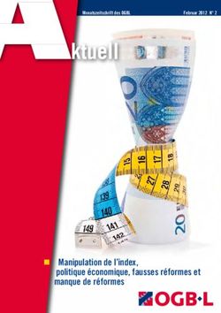 Manipulation de l'index, politique économique, fausses réformes et manque de réformes - Monatszeitschrift des OGBL Februar 2012 N 2