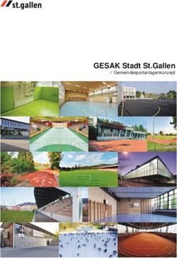GESAK Stadt St.Gallen - ff Gemeindesportanlagenkonzept