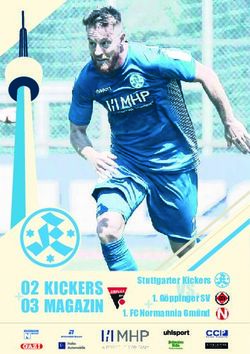 KICKERS MAGAZIN 02 03 - Stuttgarter Kickers