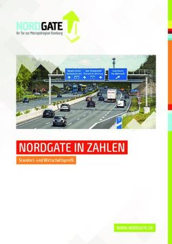 NORDGATE IN ZAHLEN Standort- und Wirtschaftsprofi l - WWW.NORDGATE.DE