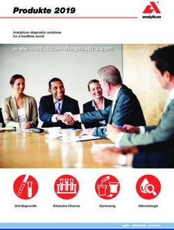 Produkte 2019 Analyticon diagnostic solutions for a healthier world - Urindiagnostik Klinische Chemie - Analyticon Biotechnologies AG