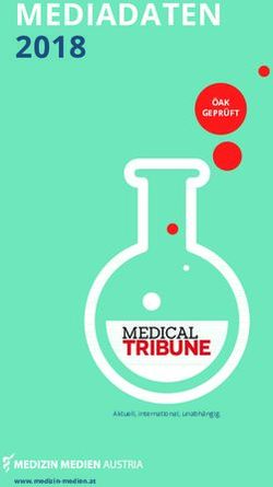 MEDIADATEN 2018 - TRIBUNE - ÖAK GEPRÜFT - Medizin Medien Austria