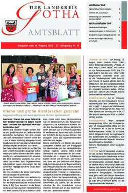 AMTSBLATT DER LANDKREIS - Landkreis Gotha