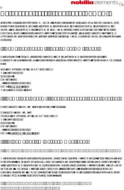 Datenschutzerkl&auml;rung nach DSGVO - Zu nobilia elements