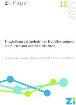 116 Zi-Paper - Entwicklung der ambulanten Notfallversorgung in Deutschland von 2009 bis 2020 - Zentralinstitut für die ...