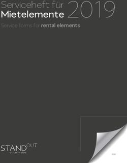 Mietelemente 2019 Service forms for rental elements - SMART Linz