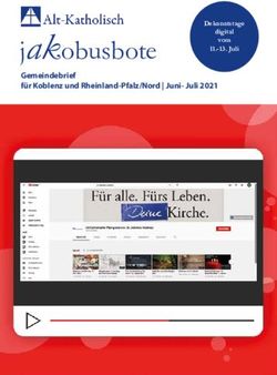 Jakobusbote Gemeindebrief f&uuml;r Koblenz und Rheinland-Pfalz/Nord | Juni- Juli 2021 - Dekanatstage - Alt-Katholische Kirche